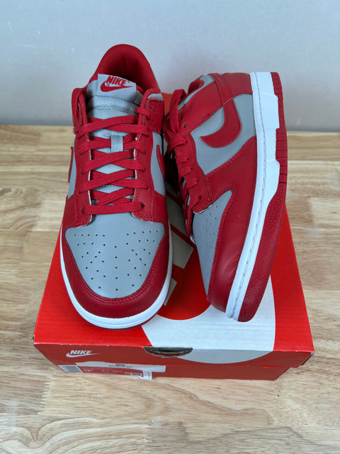 Nike Dunk Low Retro Medium Grey Varsity Red UNLV (2021)