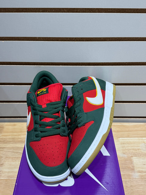 Nike SB Dunk Low Pro PRM Seattle Supersonics Sz 13