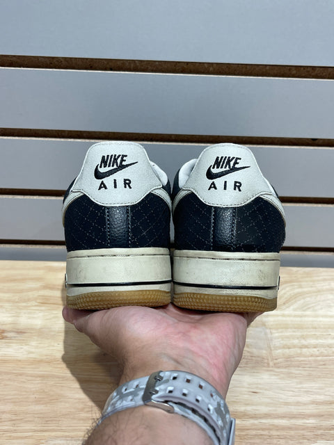 Nike Air Force 1 'Black Checkered' Sz 9