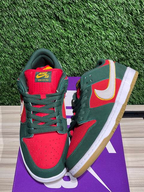 Nike SB Dunk Low Pro PRM Seattle Supersonics Sz 11.5M...