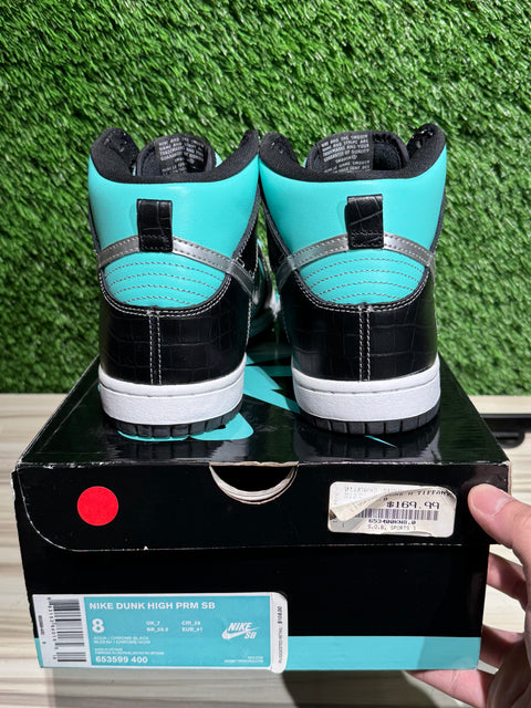 Nike SB Dunk High Diamond Supply Co. Sz 8M
