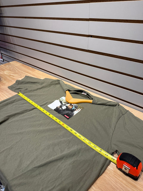 Supreme 40 Acres Spike Tee Olive Sz XXL
