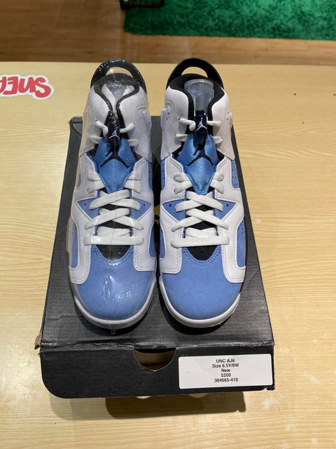 Jordan 6 Retro UNC White (GS) Sz 6.5Y/8W