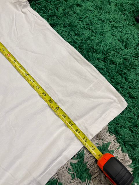 Polo Ralph Lauren White Blue Cotton T-Shirt Navy Pony