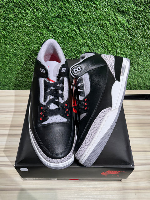 Jordan 3 Retro OG Black Cement (2024) Sz 14