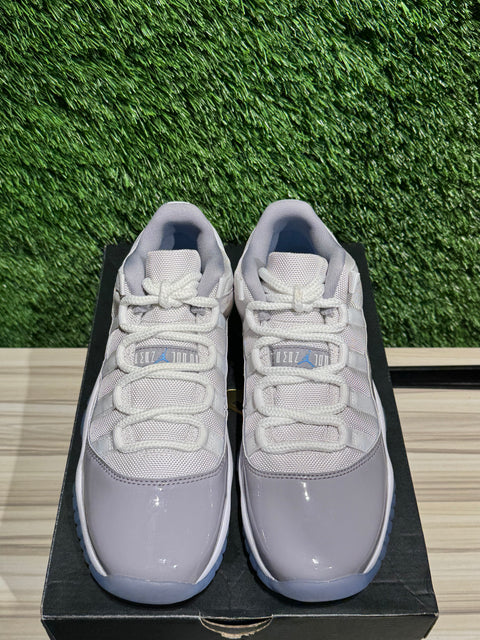 Jordan 11 Retro Low Cement Grey (GS) Sz 7Y