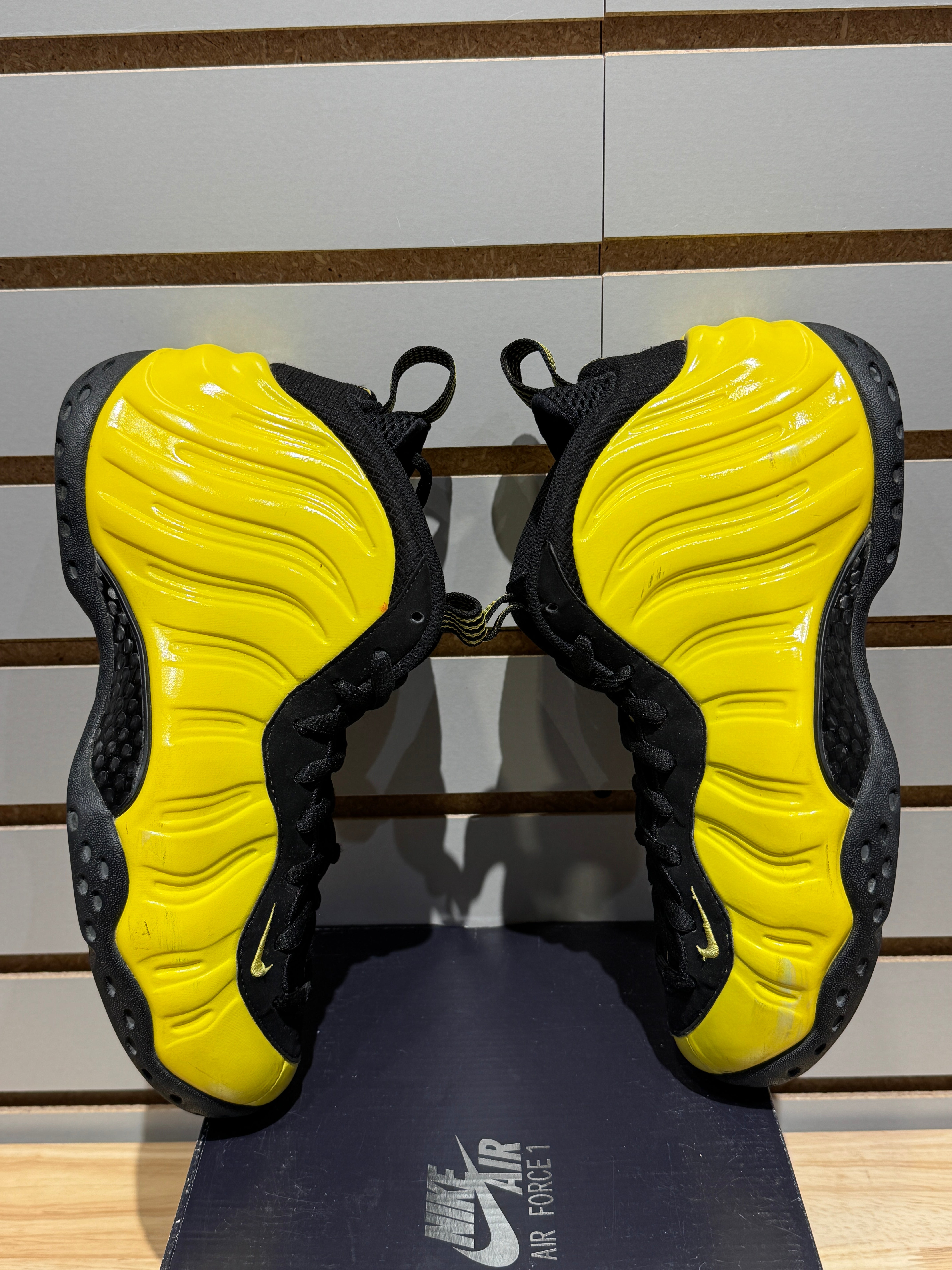 Nike Air Foamposite One Wu-Tang Optic Yellow Sz 7 – Sneak City