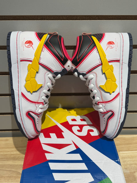 Nike SB Dunk High RX-0 Unicorn Gundam Sz 7M