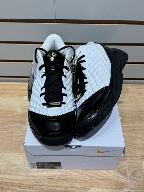 Nike Kobe 3 Low Protro White Black Metallic Gold Sz 11.5