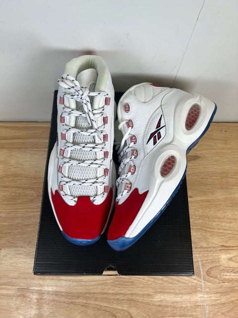 Reebok Question Mid Red Toe 25th Anniversary