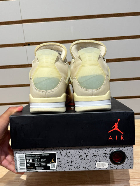 Jordan 4 Retro Off-White Sail (Women's) Sz 10M