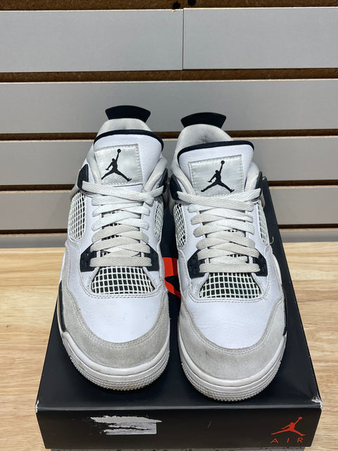 Jordan 4 Retro Military Black (GS) Sz 7Y