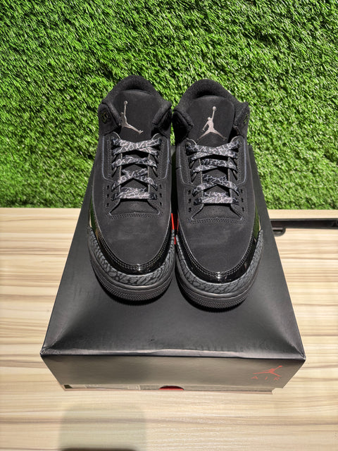 Jordan 3 Retro Black Cat (2025) Sz 10.5M