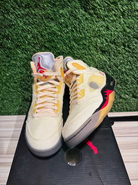 Jordan 5 Retro Off-White Sail Sz 7M