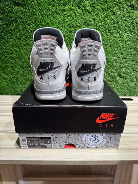 Jordan 4 Retro White Cement (2025) Sz 14M