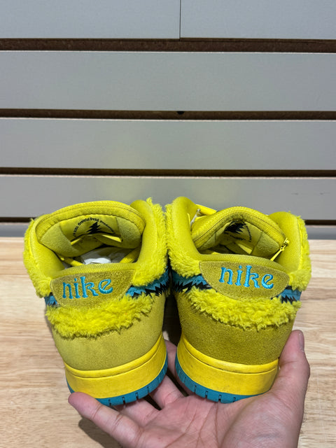 Nike SB Dunk Low Grateful Dead Bears Opti Yellow Sz 12