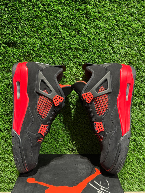 Jordan 4 Retro Red Thunder Sz 9
