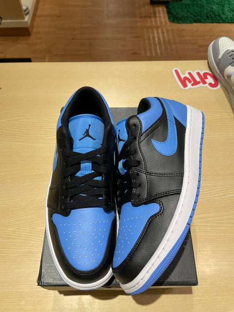 Jordan 1 Low University Blue Black