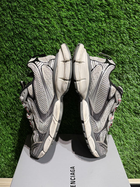 Balenciaga 3XL Grey White Red Sz 7M EU E40