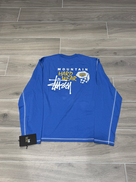 NWT Stussy x Mountain Hardwear L/S Tee Artic Sky