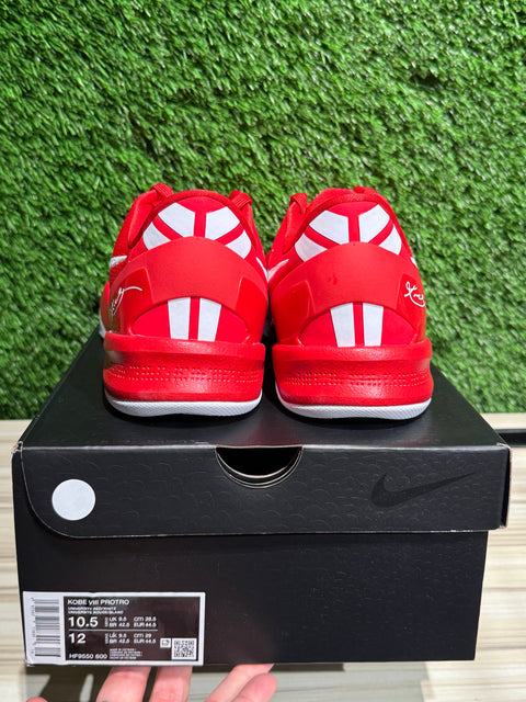 Nike Kobe 8 Protro University Red Sz 10.5