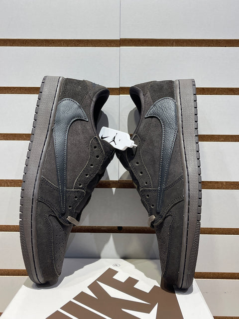 Jordan 1 Retro Low OG SP Travis Scott Velvet Brown Sz 10.5