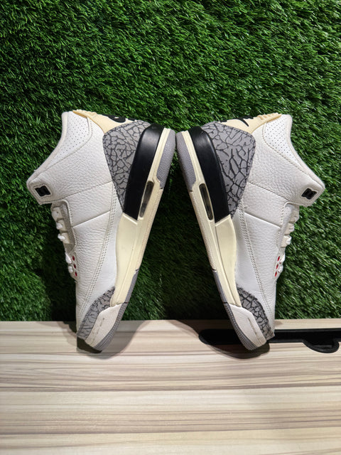 Jordan 3 Retro White Cement Reimagined (GS) Sz 5Y