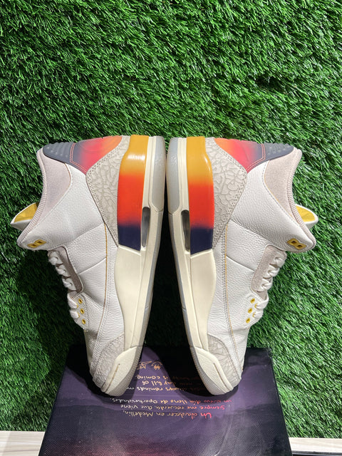Jordan 3 Retro SP J Balvin Medellín Sunset Sz 9M