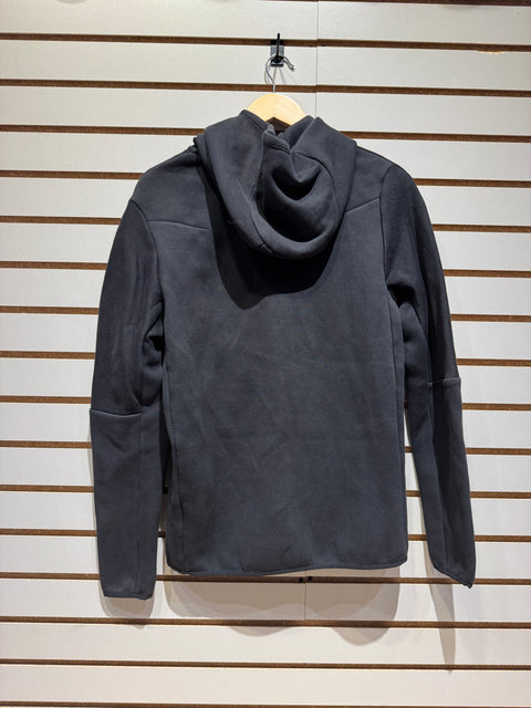 Nike Tech Fleece Black Hooded Sweatshirt Sz S