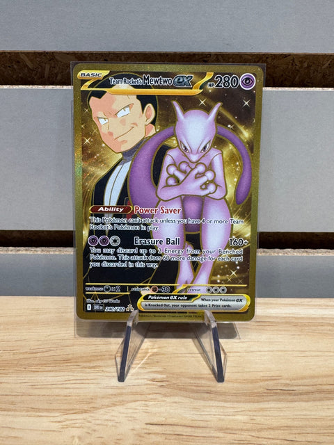 Pokémon Team Rocket's Mewtwo ex - 240/182 - SV10: Destined Rivals (DRI)