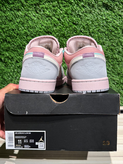 Jordan 1 Low Easter Pastel Sz 11