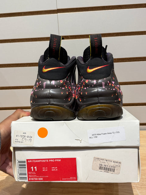 Nike Air Foamposite Pro Area 72 Asteroid Sz 11