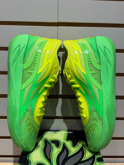 Puma LaMelo Ball MB.02 Nickelodeon Slime Sz 13
