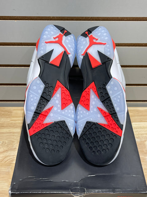 Jordan 7 Retro White Infrared Sz 13