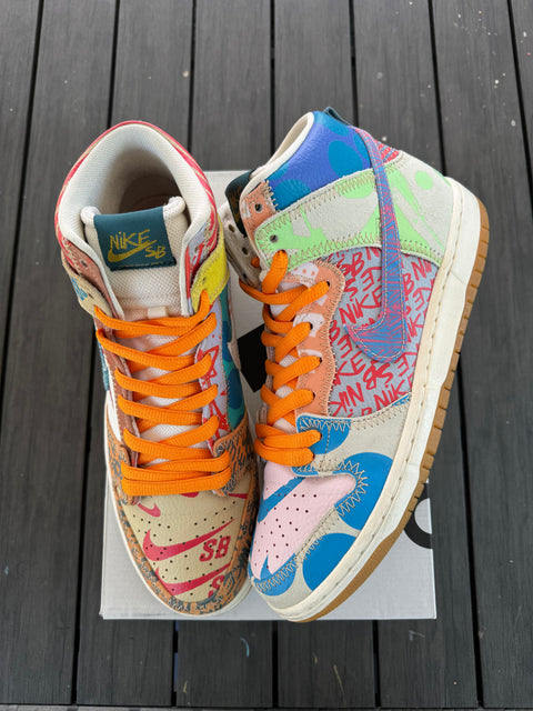 Nike SB Dunk High Thomas Campbell What the Dunk