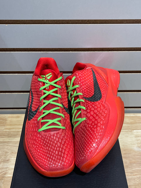 Nike Kobe 6 Protro Reverse Grinch Sz 11.5M