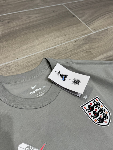 NWT Palace x Nike England T-shirt Pewter Grey