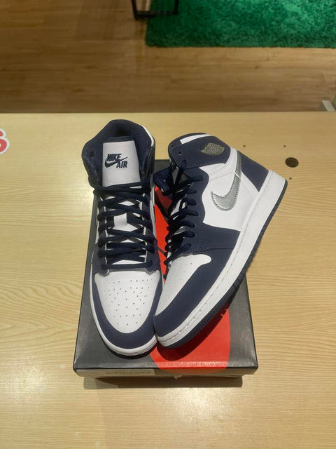 Jordan 1 Retro High CO Japan Midnight Navy (GS) Sz 7Y/8.5W