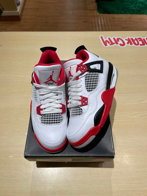 Jordan 4 Retro Fire Red (2020) (GS) Sz 4Y