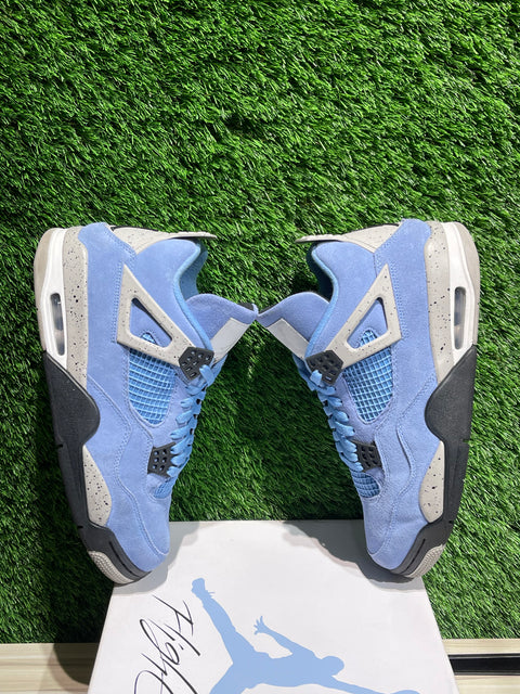 Jordan 4 Retro University Blue Sz 10M