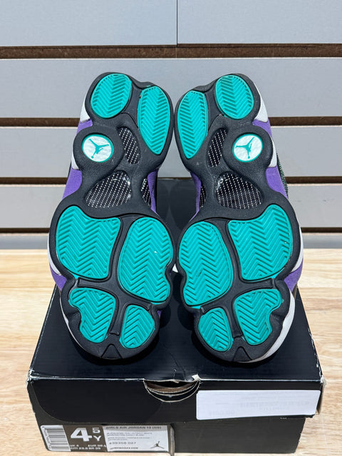 Jordan 13 Retro Violet Teal (GS) Sz 4.5Y/6W
