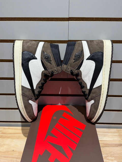 Jordan 1 Retro High OG SP Travis Scott Mocha Sz 11