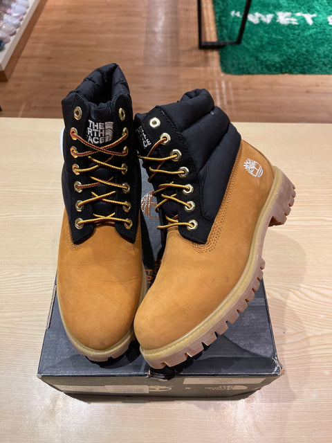 The North Face Puffer Timberland Boots Sz 7.5M/9W