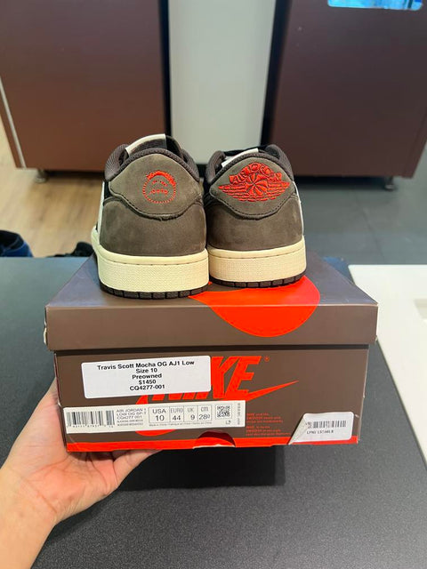 Jordan 1 Retro Low OG SP Travis Scott Mocha