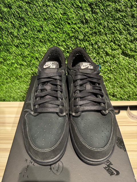 Jordan 1 Retro Low OG SP Travis Scott Black Phantom Sz 11