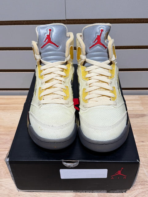 Jordan 5 Retro Off-White Sail Sz 8
