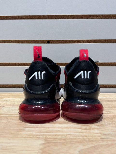 Nike Air Max 270 Gym Red Black White (GS) Sz 5.5Y