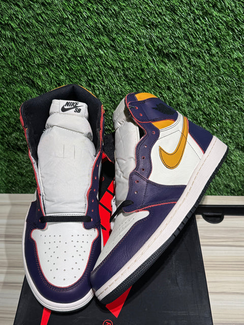 Jordan 1 Retro High OG Defiant SB LA to Chicago Sz 12M
