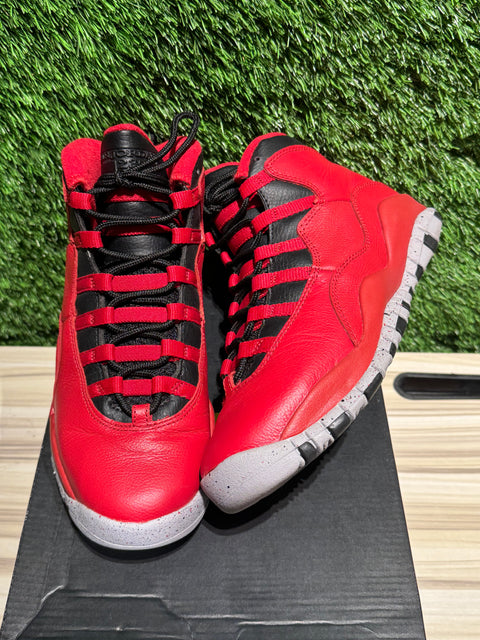 Jordan 10 Retro Bulls Over Broadway (GS) Sz 6Y