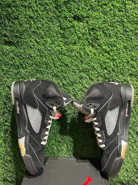 Jordan 5 Retro OG Black Metallic Reimagined Sz 9M